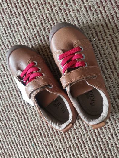 Brand New M&S boys leather shoes