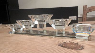 cashel living crystal twilight candle holder
