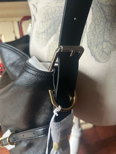 Givenchy Voyou hobo in calfskin , silver and Goldware , NWT