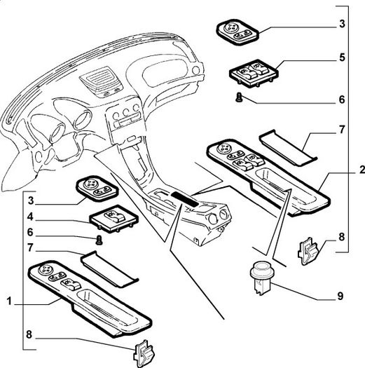 Switch Pack (Alfa Romeo 156)