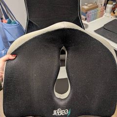 Feagar Seat Cushions for Office Chair - Orthopedic Ergonomic Memory Foam Coccyx Seat Sciatica Cushion and Feagar Lumbar Pillows Back Support Cushions Memory Foam Pillows for Car Seat Office Chair Home Sofa or Couch, Low Back Pillow Chair Cushions with Ext
