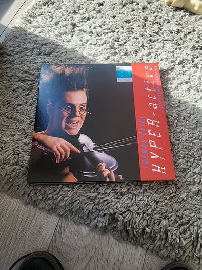Thomas Dolby Hyperactive 12 inch blue vinyl RSD