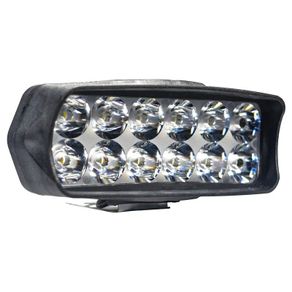 Motorcycle Headlight 12 LED Driving Lights Waterproof Auxiliary Headlight Scooter External Spotlight Fog Light Accessories