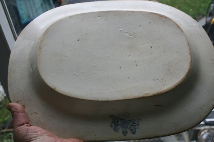 Antique plate (16"x13,5")