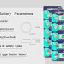 Sony AG7 SR927SW LR927 5PCS Watch Batteries Image 3