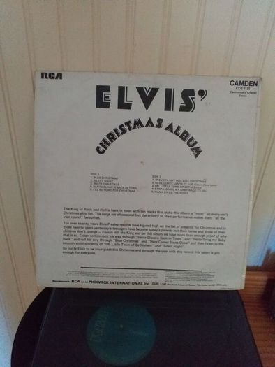 The King. Elvis Presley.
