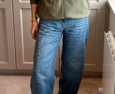 Pull & Bear khaki bomber jacket