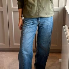 Pull & Bear khaki bomber jacket