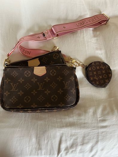 Designer inspired Bag. Three in one. Can be used independently or all together.