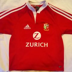Youth Lions Adidas rugby jersey