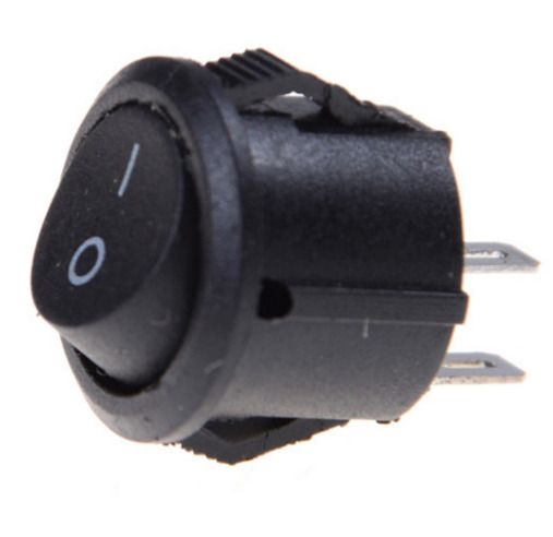 rocker switch 16mm 2 Pin mini Round Boat Rocker Switches ON-OFF Rocker Switch
