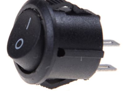rocker switch 16mm 2 Pin mini Round Boat Rocker Switches ON-OFF Rocker Switch