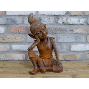 Rusty Cast Iron Elf D11218