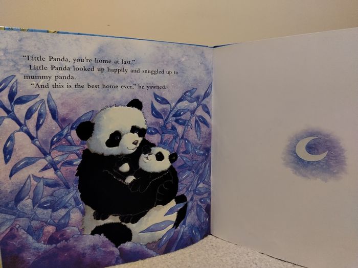 Little Panda, A Soft To Touch large Hardback Book