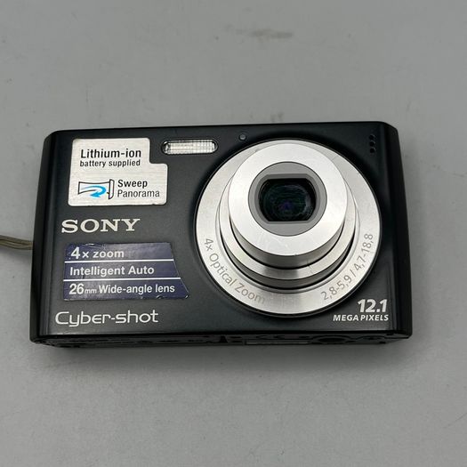 Sony DSC-W510 12.1MP Digital Camera Black - Full Kit