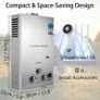 6L LPG Gas Propane Instant Tankless Hot Water Heater Boiler Image 4