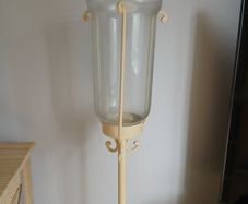 Tall floor candle holder stand