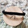 Black Braided Unisex Bracelet Image 2
