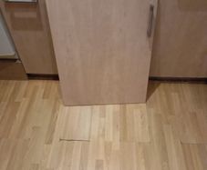kitchen press doors (three) 1large. 2 normal