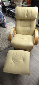 Recliner and Footstool