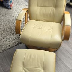Recliner and Footstool