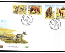 1999 Ireland Extinct Irish Animals (Mammoth, Giran Deer, Wolves & Bear) Commemorative Stamps An Post First Day Cover (FDC)