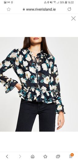 River Island blouse rrp 48 euro size 12