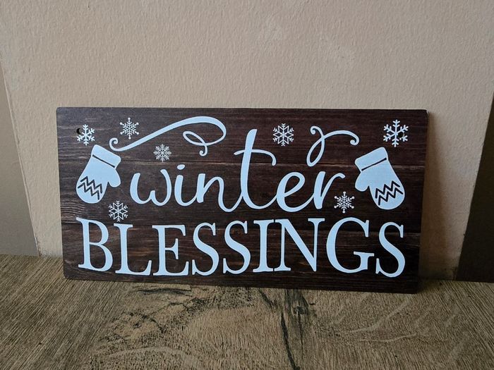 Christmas Winter Sign