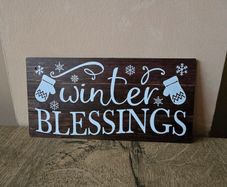 Christmas Winter Sign