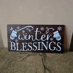 Christmas Winter Sign