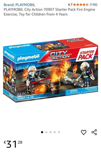 Playmobil Fire House and Truck