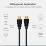 Hdmi Cable 1m High Quality High Speed 18gbps Hdmi Male To Male Image 5
