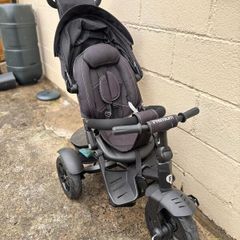 Toddler Trike - QPlay Premium 6-in-1 Trike Black