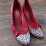 Schuh red shoes- uk7 Image 9