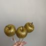 New decorative Glitter Apples Image 2