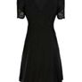 Karen Millen Black Victorian Lace Applique Dress Image 6