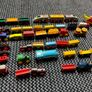 Wooden Train Track Set Image 2