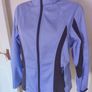 Crivit Outdoor purple soft shell jacket size UK16 EU44 Postage included Image 2