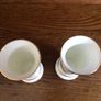 A Pair of Small 5 inch Coalport China British Birds Vases Image 3
