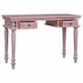 Desk 120x50x78 cm Solid Mahogany Wood Image 2