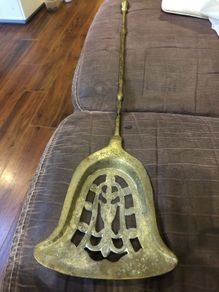 antique Victorian style chestnut roaster
