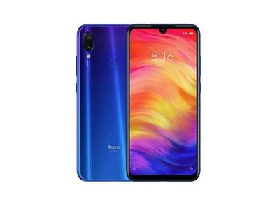 Xiaomi Redmi Note7 Dual-SIM 64GB Smartphone (Unlocked, Neptune Blue) - Brand New