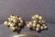 vintage clip on earrings