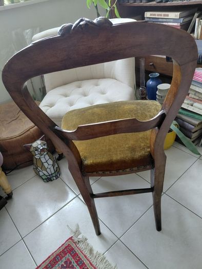 Antique Louis Philippe style French chair
