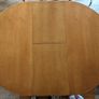 Oak dining table with 6 chairs. Image 8