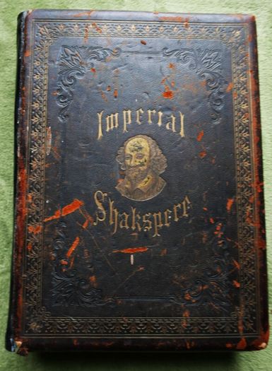 Antique (big and heavy) Imperial Shakespeare 1800s, Charles Knight, ,Volume 1