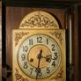 Large German Junghans Free Swinger Vienna Regulator Wall Clock -85cm x 41cm x 20cm works well Image 10