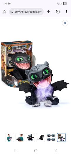 How To Train Your Dragon Toothless Puppetronic