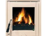 5kw Insert Stove - Multi Fuel insert Stove - Cream Enamel