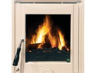 main image for ad 5kw Insert Stove - Multi Fuel insert Stove - Cream Enamel